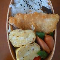 白身魚のフライ弁当