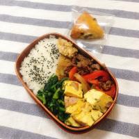三男男子高校生弁当