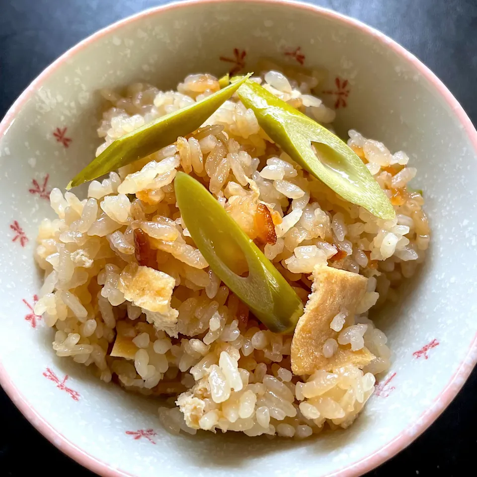 細たけの炊き込みご飯|ひだまり農園さん