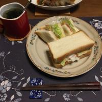 サンドイッチ(昼飯)