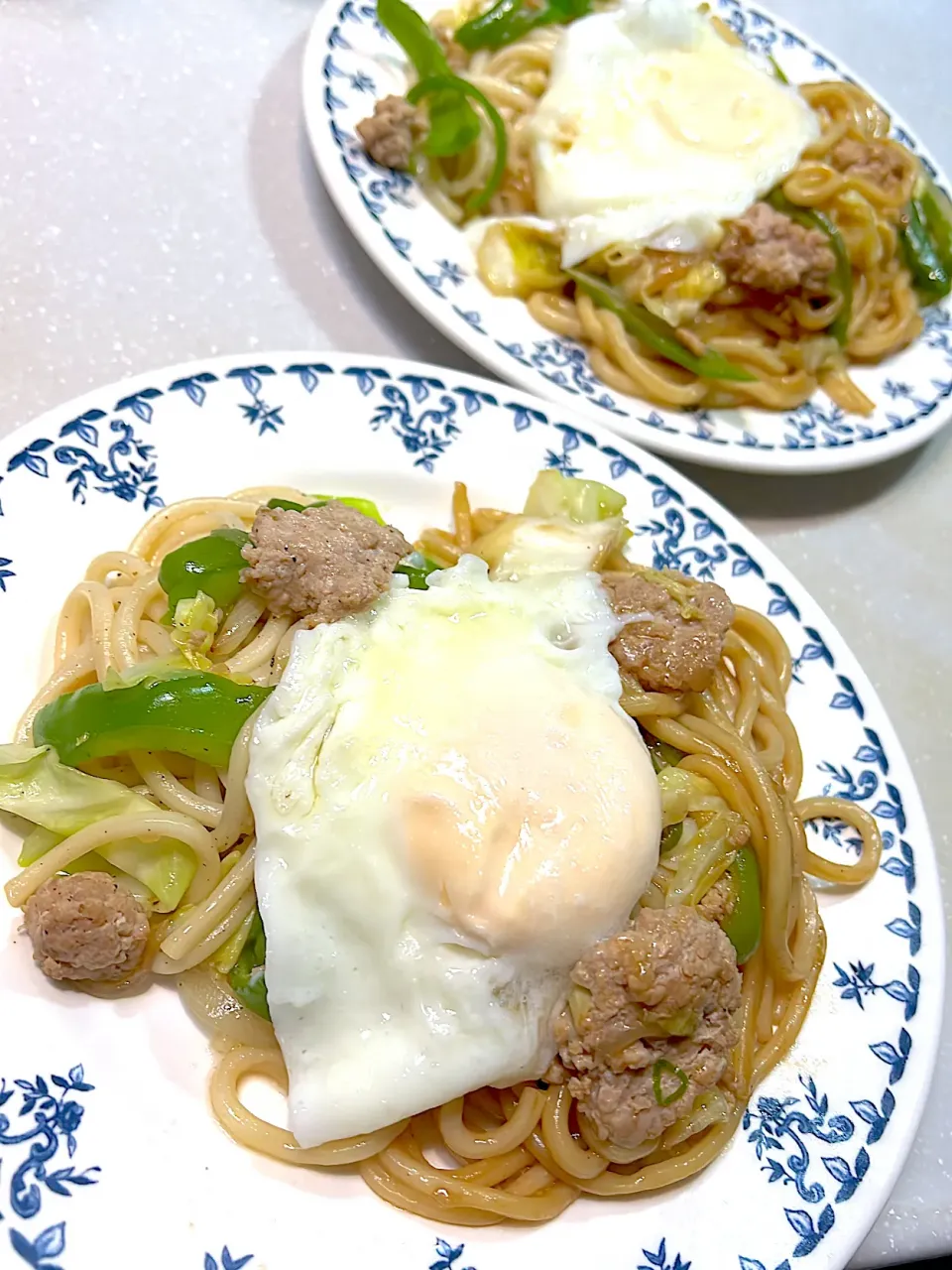 ２色焼きうどん|あーちゃんさん