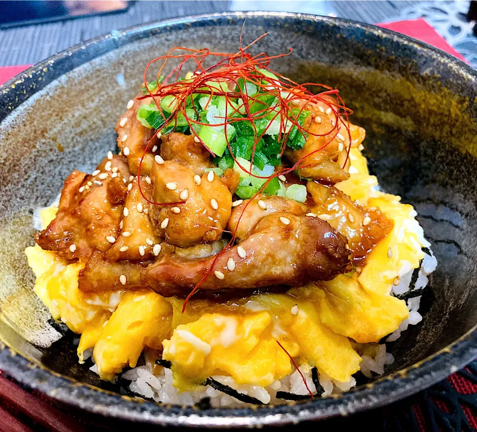 照り焼きチキン丼|ゆきえもんさん