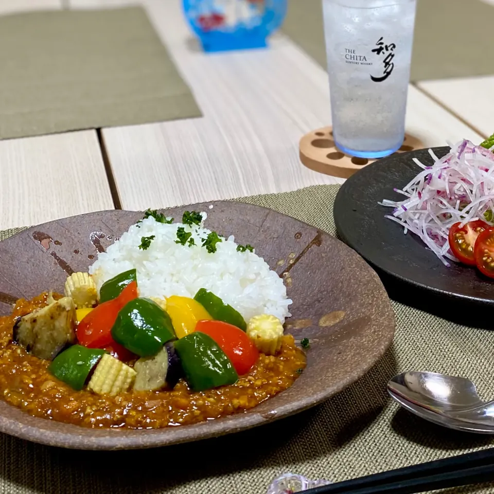 野菜たっぷりキーマカレー|けいこさん