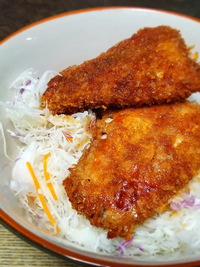 パパ作👨揚げないマゾイフライ丼|ぱんだのままんさん