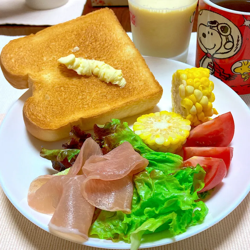 Snapdishの料理写真:生ハムサラダ|akkoさん