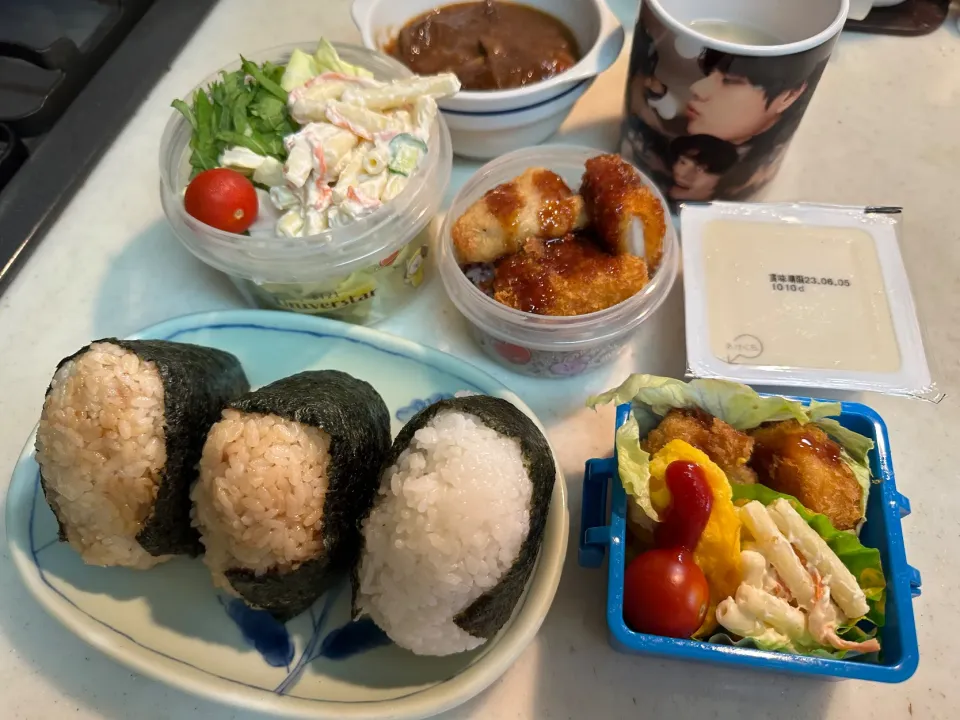 Snapdishの料理写真:2023.5.29.💜お弁当|kimikimiさん