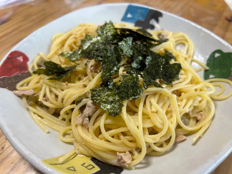 野沢菜のツナマヨパスタ🍝|buhizouさん