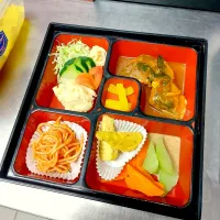 Snapdishの料理写真:SABA MISONI BENTO|JUN NAKAIさん