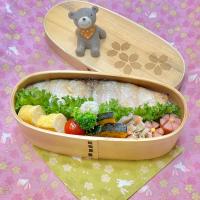 サワラの西京味噌漬けグリル☘️の💙ちゃんお弁当　6/3土