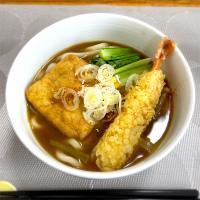 きつね天ぷらカレーうどん