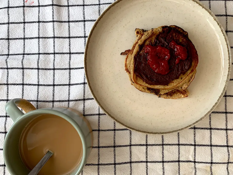 Breakfast oatmeal banana pancakes 🥞|ajisatsanaさん