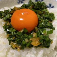 Snapdishの料理写真:ニラタレごはん|けんさん