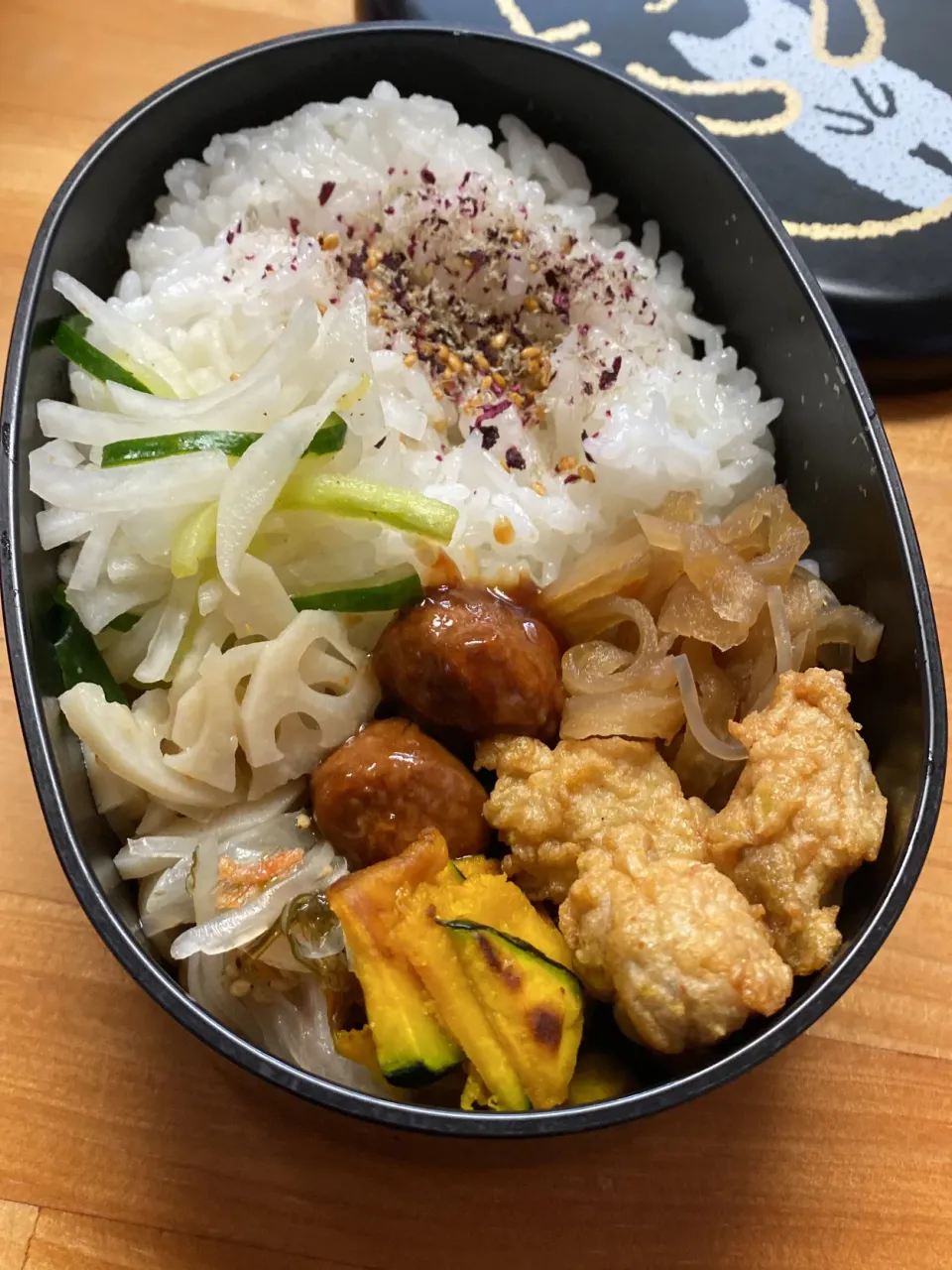 Snapdishの料理写真:今日の地味弁|aru_sakazakさん