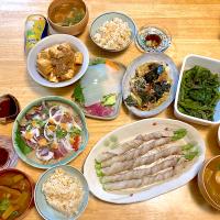 6/3夕飯♡ヘルシーめかな？