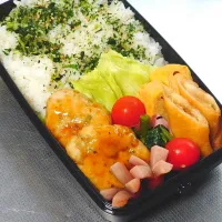 Snapdishの料理写真:6/1男子高校生弁当28日目|みやこさん