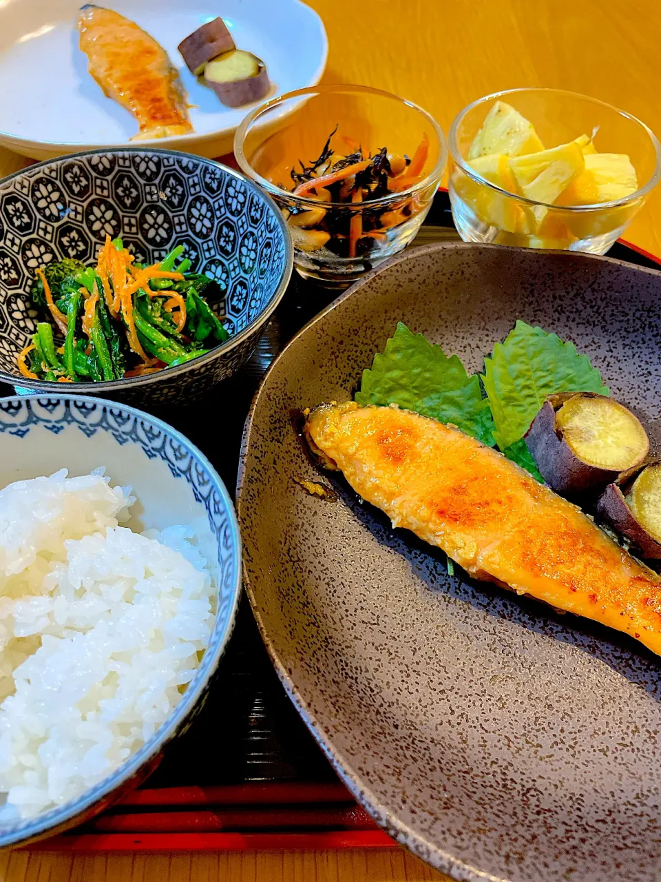 鮭の西京焼きで晩御飯|Mikaさん