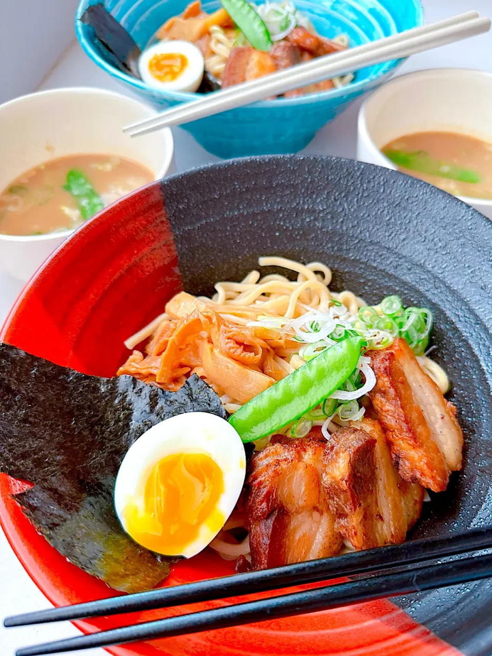 濃厚魚介豚骨スープのつけ麺|satomiさん