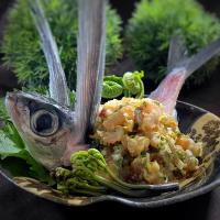 飛魚の味噌たたき