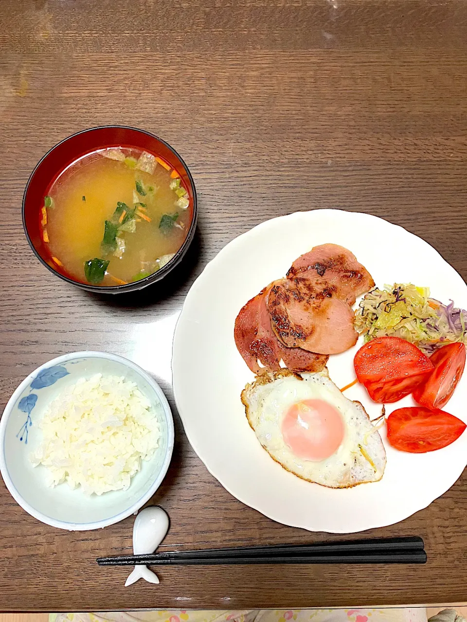 Snapdishの料理写真:ザ朝ごはん|コマツ菜さん