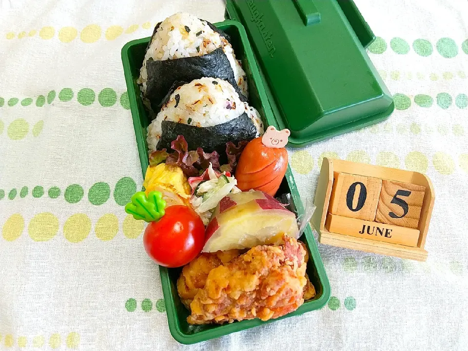 🍱今日の息子弁当(おチビ)|tomoさん