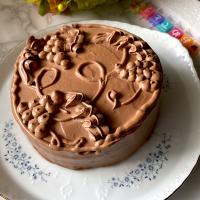 誕生日のチョコレートケーキ
