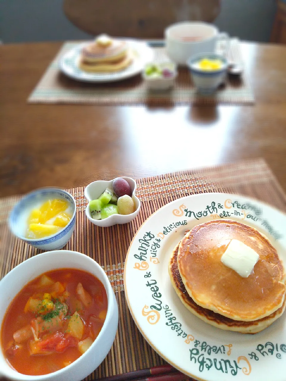 朝ごはん🌅！|まめころさん