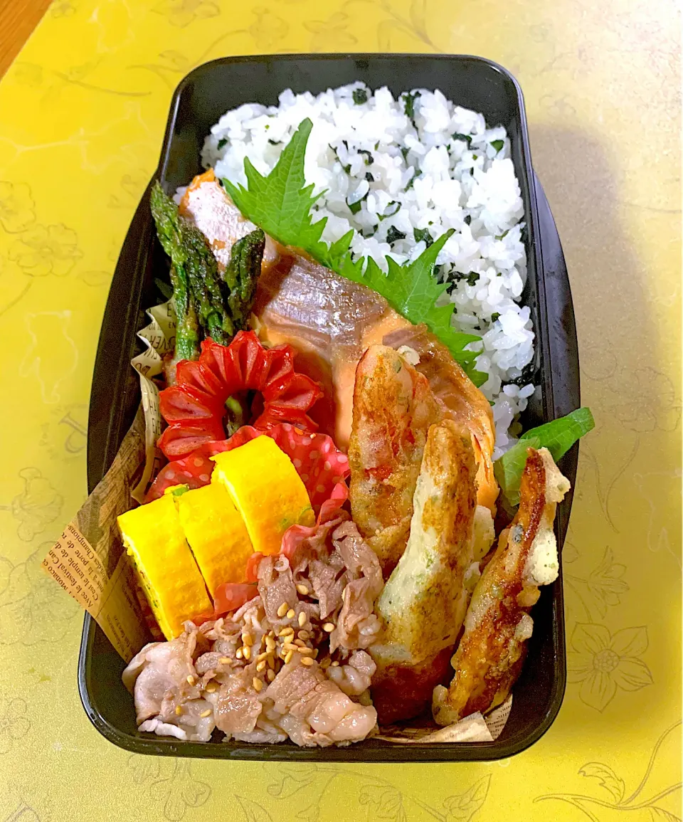 Snapdishの料理写真:高校生弁当6/5☺️|honamiさん