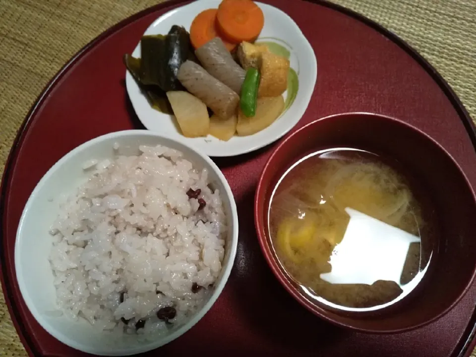 煮しめとお赤飯|由紀子さん