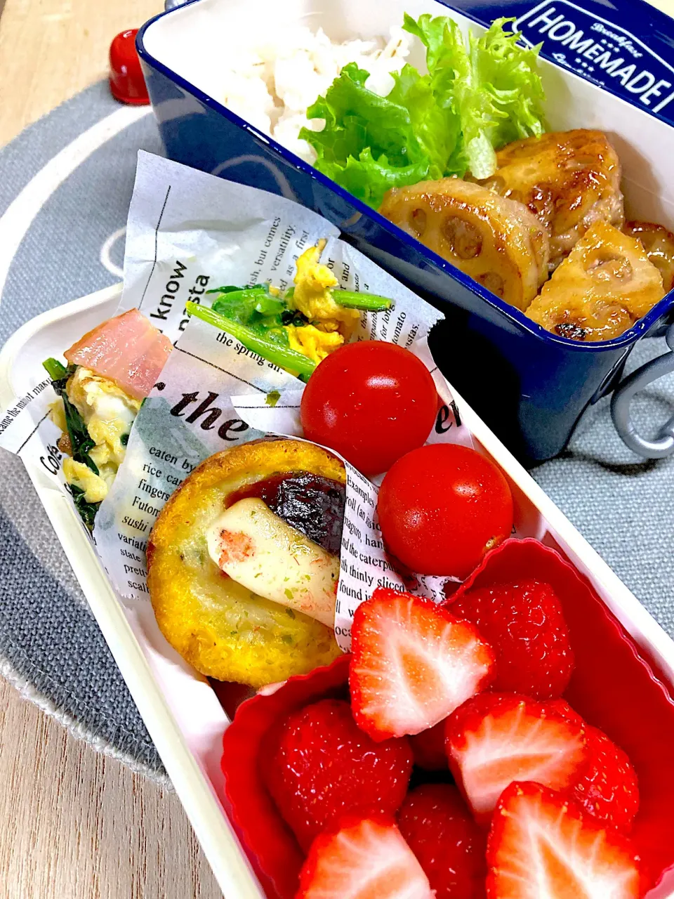 おべんとう|真珠きょうだいママさん