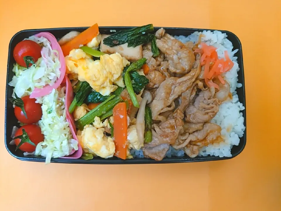 豚焼き弁当|to coさん