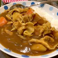 豚肉のしゃぶしゃぶカレー🍛😋