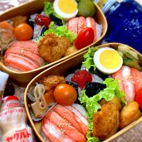 今日の夫婦弁⁽⁽ ◟(灬 ˊωˋ 灬)◞ ⁾⁾💕