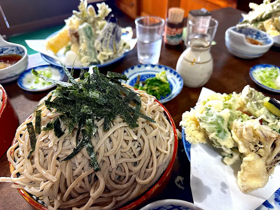 天ざるそば並盛り|マハロ菊池さん