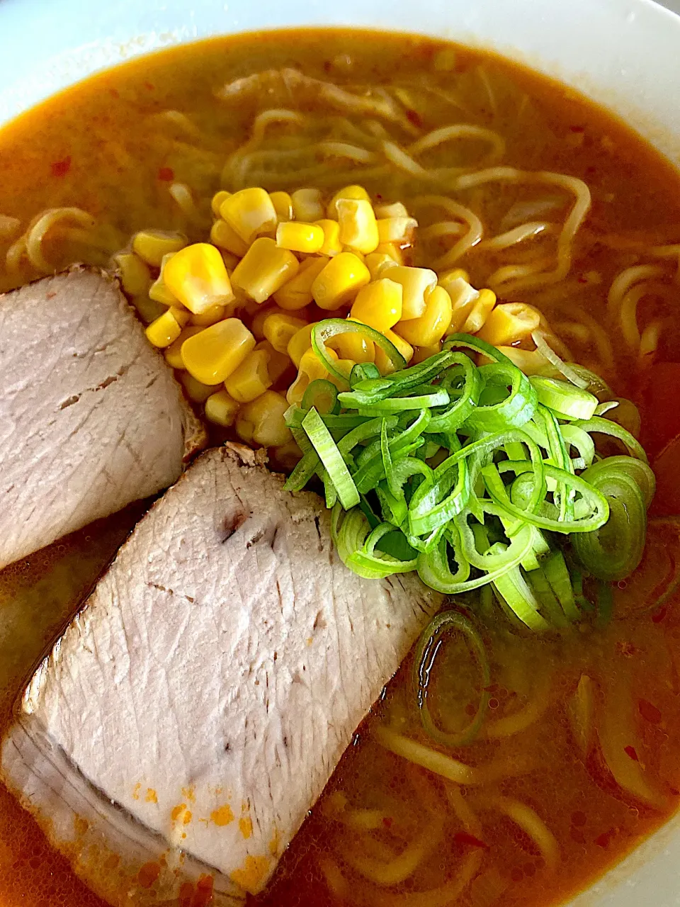 Snapdishの料理写真:中太麺で味噌ラーメン|901さん