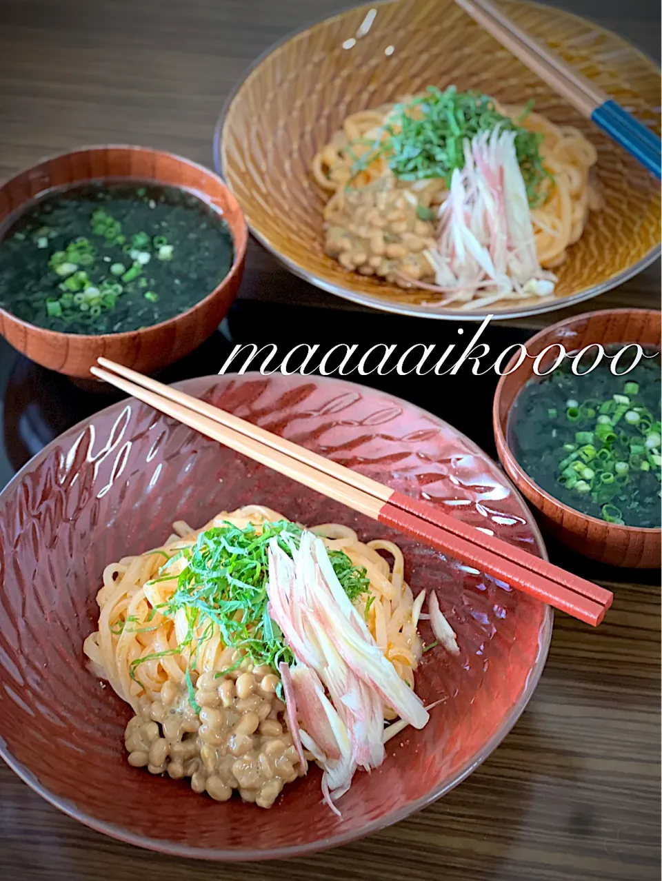 ヤマサ饂飩気分明太子まぜ麺で簡単ランチ😋|マイコさん