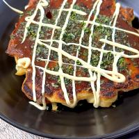 米粉と豆腐のお好み焼き