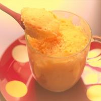 カステラのレンジを使った簡単レシピ！マグカップでふわふわカステラ #AllAbout