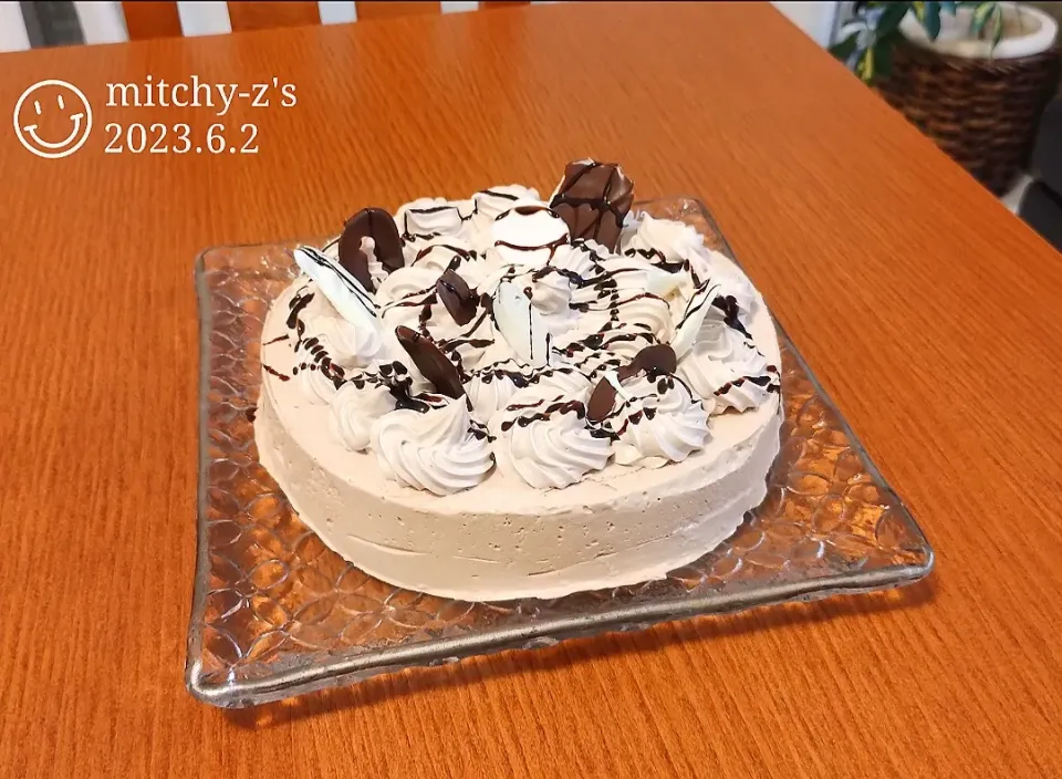 チョコムースのお誕生日ケーキ(σﾟωﾟ)σ|ミッチーZさん