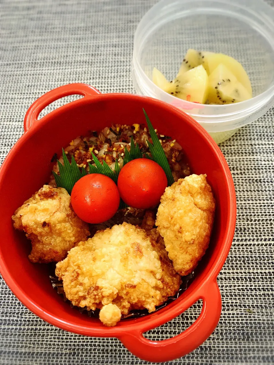 Snapdishの料理写真:のっけただけ弁当(๑>؂<๑)۶ぺろっっ❤|ｍi-koさん