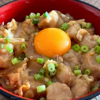 Snapdishの料理写真:大豆ミートで赤の他人丼w|巧亭さん