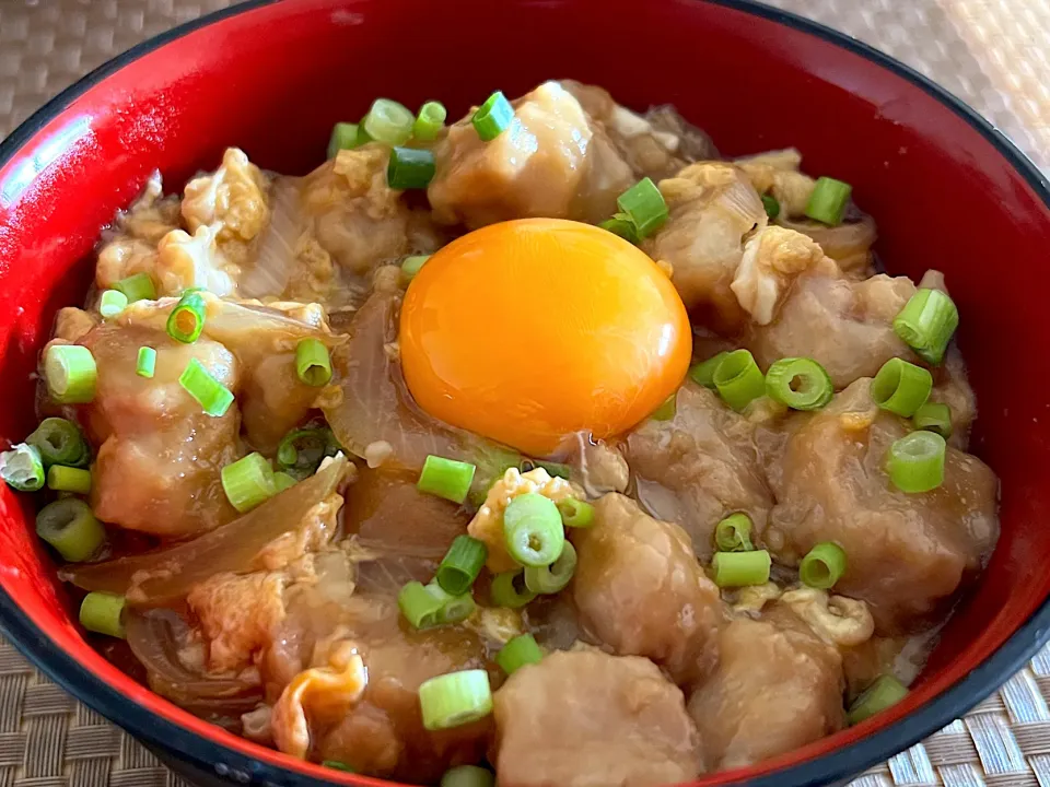 大豆ミートで赤の他人丼w|巧亭さん