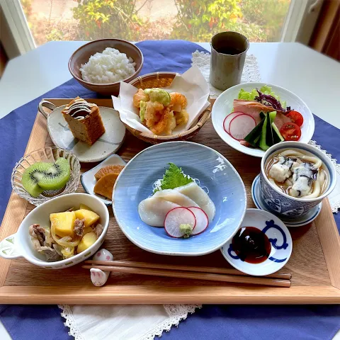 「ひゃくまん穀（２㎏）」を使ってみたSnapdishの料理・レシピ写真:おごっつぉランチ🥢