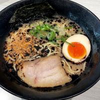 黒マー油とんこつラーメン@はま寿司