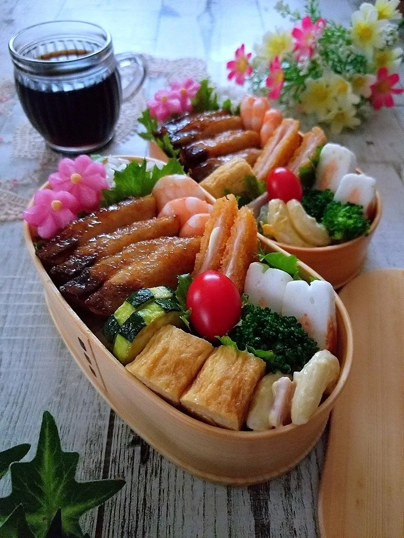 Snapdishの料理写真:ぶり照り焼き弁当|sugar beansさん