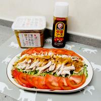 「万能味ソースで棒棒鶏」