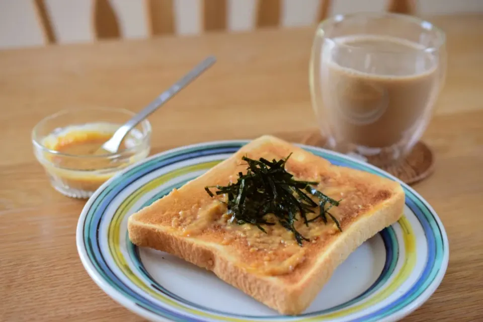 糀美人熟甘を使った味噌マヨトースト|うにんぱすさん