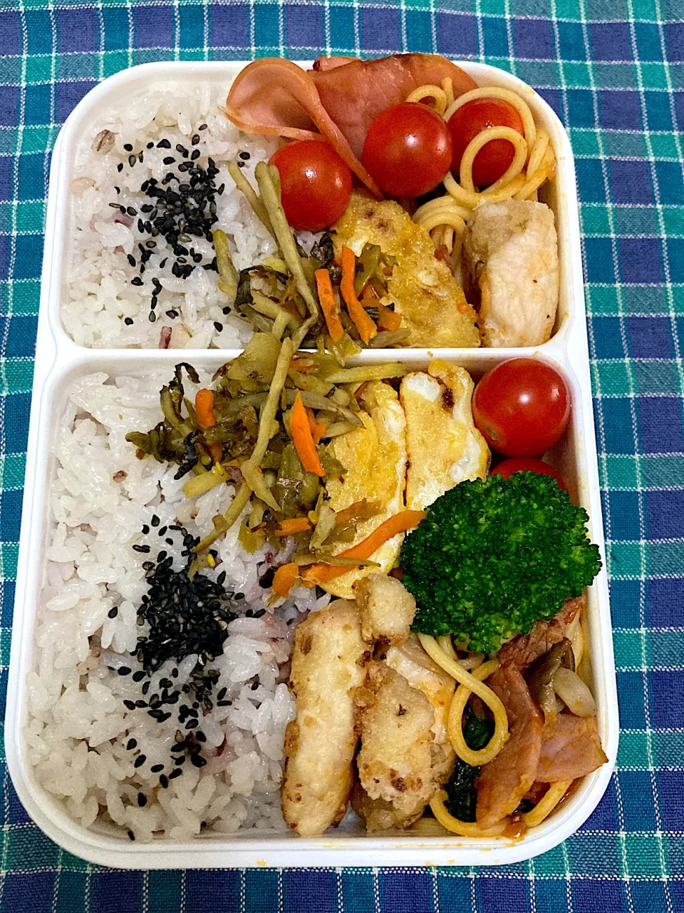 高校生男子弁当　43日目|ホッグさん