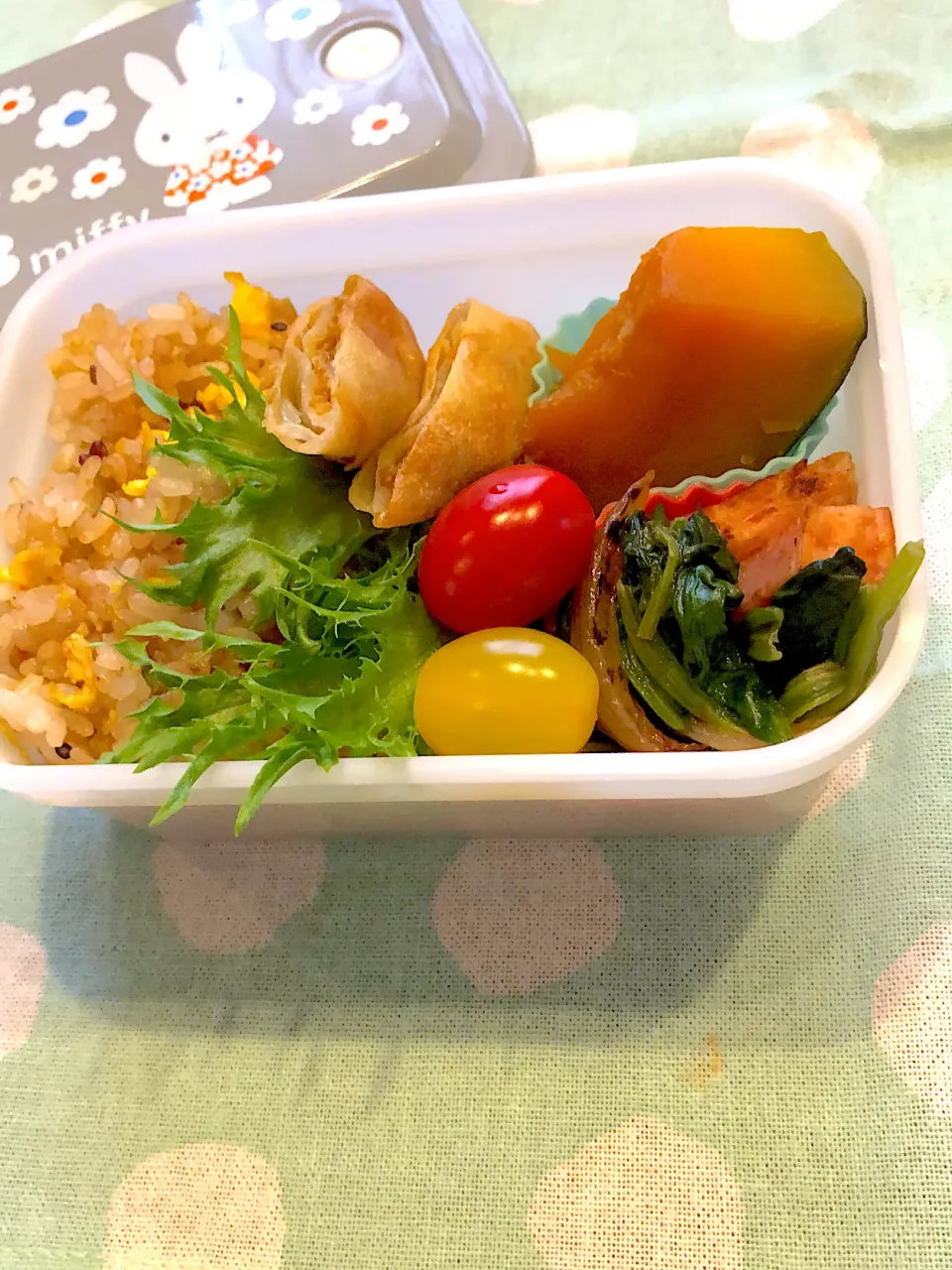 2023.6.8  ✩今日のお弁当✩かぼちゃの煮物✩|rinrin*mama*さん