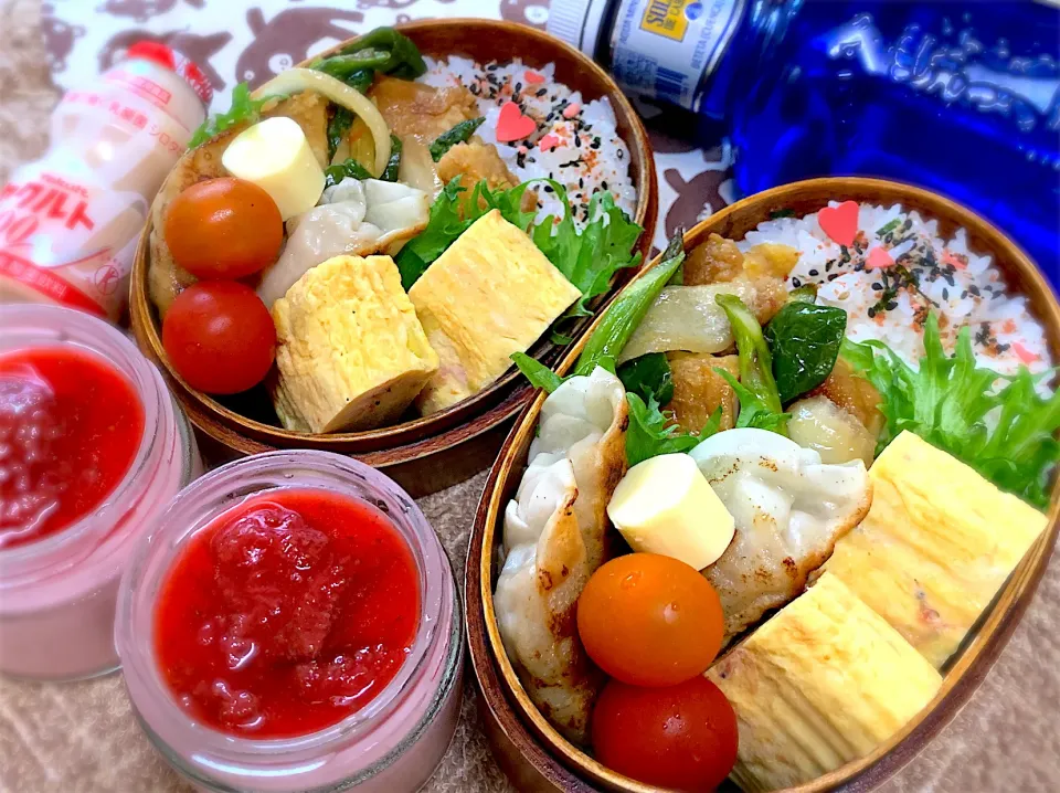 今日の夫婦弁⁽⁽ ◟(灬 ˊωˋ 灬)◞ ⁾⁾💕|桃実さん