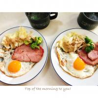 本日の朝ごはん。